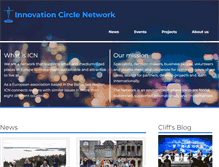 Tablet Screenshot of innovationcircle.net